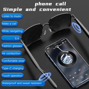 <span class=keywords><strong>Lunettes</strong></span> Audio Intelligentes Sans Fil SG-12 Pro avec Contrôle Tactile, Appel Bluetooth, Lecteur de Musique, Protection UV, Écouteurs Intelligents, <span class=keywords><strong>Lunettes</strong></span> de Soleil PC - Product Image 6