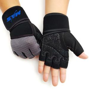 Respirant anti-dérapant hommes et femmes entraînement gants de gymnastique Sport Fitness et musculation entraînement matériau en cuir Durable - Product Image 1