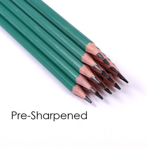 Nhà Máy Instock Giá Rẻ Giá Nhựa Hình Lục Giác Hb Bút Chì Sinh Thái Thân Thiện Với 7Inch Văn Phòng Trường Viết Bút Chì Nhựa Với Tẩy - Product Image 4