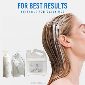 Après-shampoing protéiné fortifiant Q8 Nutri-Fresh pour femmes et hommes, soin capillaire pour cheveux fins, fragiles et abîmés, booste la brillance et le volume - Product Image 6