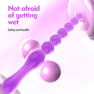 Sex Toys Silicone Bead Silicone <strong>Anal</strong> Plug <strong>Anal</strong> Bead Long Six Pull Beads <strong>Super</strong> Long <strong>Anal</strong> Plug - Product Image 4