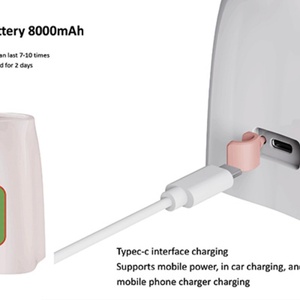 Portable BPA-Free Baby Bottle Warmer with <b>USB</b> <b>Plug</b> Type C Battery Bottle Heater for Travel - Product Image 6