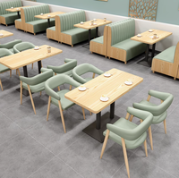 Ensemble de chaises de café modernes Chaise de table à manger en bois pour sièges de stand de restaurant-Meubles Offre Spéciale d'usine pour hôtels cafés