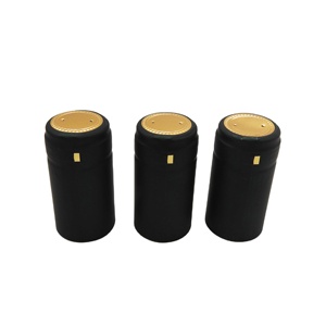 Bouchons de bouteilles d'alcool Polylaminate PVC Sleeves for Whisky Vodka Gin Wine Liquor Tin Heat Shrink Capsules - Product Image 3