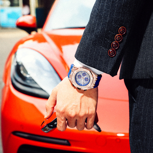 Reloj Vintage personalizado con incrustaciones <span class=keywords><strong>de</strong></span> diamantes con función <span class=keywords><strong>de</strong></span> sincronización <span class=keywords><strong>de</strong></span> esfera <span class=keywords><strong>grande</strong></span> reloj <span class=keywords><strong>de</strong></span> cuarzo luminoso relojes <span class=keywords><strong>de</strong></span> hombre <span class=keywords><strong>de</strong></span> alta calidad - Product Image 5