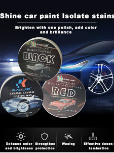 120g Hard Glossy <b>Car</b> Wax Set with Crystal Plating Waterproof Film Coating Formula Covers Paint Surface and <b>Polish</b> - Product Image 2
