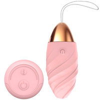 Jouet sexuel miniature mignon 2023, œuf vibrant avec télécommande, 10 fréquences, œuf vibrant pour l'amour, pour femme