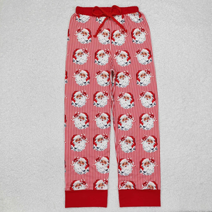 Pyjamas de Noël Assortis pour la Famille en Gros – Tenues d'Hiver Imprimées Père Noël Rouges pour Maman et Filles - Product Image 5