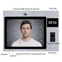 Écran tactile de 15 pouces RK3399 Android 12 tablettes industrielles tout-en-un avec RFID et reconnaissance d'empreintes digitales pour KIOSK
