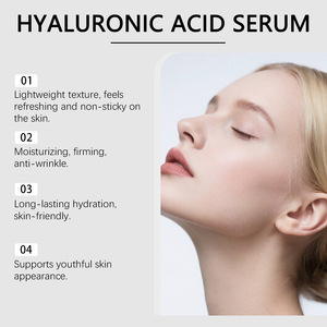 Acide hyaluronique végétalien 30 ml, anti-âge, éclaircissant, hydratant, réparation de l'élasticité de la peau du visage, utilisation à <span class=keywords><strong>domicile</strong></span> - Product Image 3