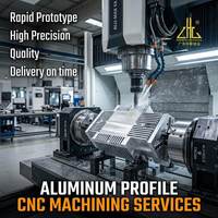 Pièces de profilés en aluminium usinées CNC à 5 axes pour prototypes rapides, en alliage d'aluminium 2014, 2017, 2024 pour équipements et structures industriels