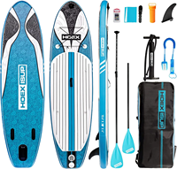 Planche à pagaie gonflable en stock planche à pagaie debout planche de surf Isup avec accessoires standard