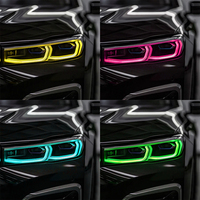 Módulo de Luces de Circulación Diurna CSL Amarillo DRL para BMW Serie 7 G11 G12 LCI 2019-22, 63119498408, Color Amarillo Limón