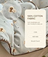 Ensemble de literie en coton 100% 60S, 1000g, poids moyen, dentelle tissée, style INS, toutes saisons