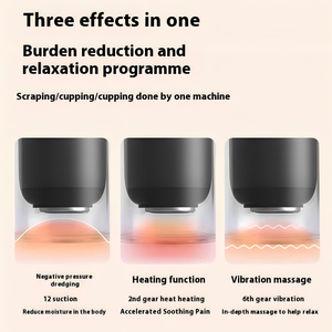 Masajeador Eléctrico Corporal Adelgazante con Ventosas y Guasha, Pantalla LCD, 12 Niveles de Succión, Batería Integrada para Todo el Cuerpo, Gran Venta - Product Image 5