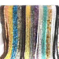 Vente en gros de perles de pierres précieuses en quartz de 6mm perles rondes en vrac pour la fabrication de bijoux et de bracelets