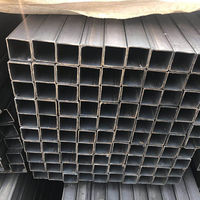 Perfil Cuadrado Hueco de Acero Negro (SHS) MS, Materiales de Construcción a Bajo Precio, Técnica ERW, Corte, Soldadura y Procesamiento