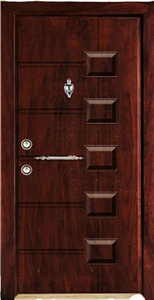 Chine fournisseur turquie luxe acier fer métal sécurité maisons panneau extérieur acier <span class=keywords><strong>entrée</strong></span>/<span class=keywords><strong>porte</strong></span> <span class=keywords><strong>d</strong></span>'<span class=keywords><strong>entrée</strong></span> - Product Image 4
