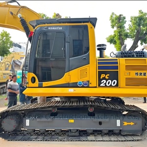 รถขุดมือสอง Komatsu PC200 PC210 PC240 ของแท้จากญี่ปุ่น รถขุดมือสอง Komatsu PC210 ขนาด 21 ตัน รถขุดขนาดกลาง - Product Image 2