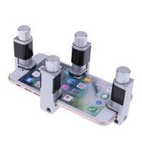 Pince de fixation réglable en métal Pince de fixation d'écran LCD de téléphone Ensemble de pinces de fixation d'écran de téléphone portable Outils de réparation fixes
