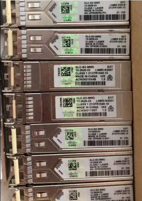 100% Cisco New Original GLC-SX-MMD GLC-LH-SMD SFP-10G-SR QSFP-40G-LR4-S SFP-10/25G-LR-S Transceiver Modules for Cisco Switch