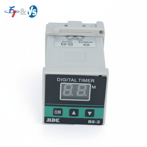 Minuteur numérique Adk B98-3 10A à commande tactile, compte à rebours de 120 minutes, interrupteur de minuterie de cuisine carré en plastique - Product Image 1