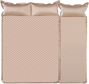 Cojín de colchón de aire empalmable autoinflable ligero, almohada individual para persona doble, espuma cómoda para dormir para acampar moderno - Product Image 3