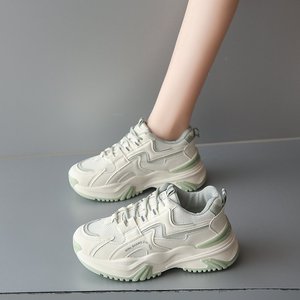 Vendita calda 2025 nuovo arrivo comode Sneakers Casual da donna leggere e stringate alla moda traspirante da indossare tutti i giorni - Product Image 3