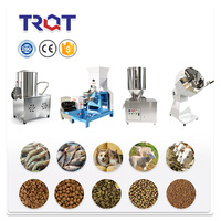 Ligne de production complète d'extrusion d'aliments pour poissons avec un traitement efficace et une utilisation simple