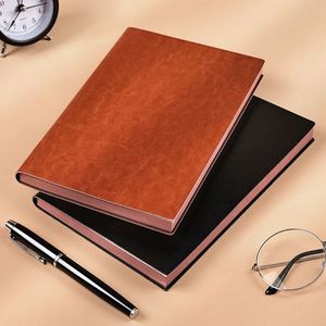 Carnet promotionnel A5/A6/B5 en cuir PU imprimé, reliure cousue, pour bureau, école, journal intime, fournitures scolaires pour étudiants - Product Image 2