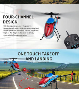 HOSHI WLtoys <span class=keywords><strong>XK</strong></span> K200 RC เครื่องบิน,2.4Ghz 6-Aixs ไจโรสโคป4CH พายเรือเดี่ยวไม่มี Ailerons ระดับความสูงเฮลิคอปเตอร์ - Product Image 6