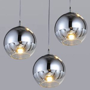 Lustre boule en aluminium électroplaqué et plastique Tom Dixon, fixation murale, moderne, écologique, chargement USB, commande via application mobile, pour salon - Product Image 1