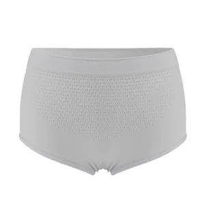 Comfortable nylon solid seamless ladies panties women underwear stocklot