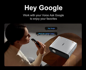 Nhà máy OEM/ODM 1080P wlfl thông minh LED <span class=keywords><strong>Android</strong></span> di động rạp chiếu phim gia đình di động video chiếu Google TV proyector - Product Image 3