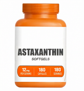Gélules d'astaxanthine naturelle |   Haematococcus Pluvialis pour la santé antioxydante et la santé oculaire - Product Image 1