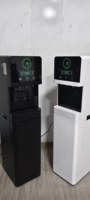 Distributeur d'eau potable vertical RO, eau chaude, froide et tiède, membrane RO autonettoyante, sans BPA, pour bureau, hôtel, site commercial