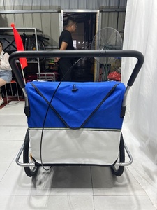 Remolque de <span class=keywords><strong>bicicleta</strong></span> para niños, remolque de transporte de alta calidad, gancho de <span class=keywords><strong>bicicleta</strong></span> para trotar, con Reflector, Popular, 2022 - Product Image 5
