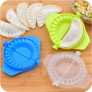 Dumpling Maker Mold Set Manual Plastic Durable Kitchen Tool For Home Use 3 Colors - Product Image 1