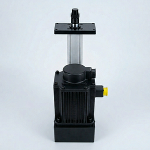 กระบอกสูบไฮดรอลิกแบบมาตรฐานพร้อมมอเตอร์ ตัวเรือนเหล็ก ใช้พลังงานลม - Product Image 1