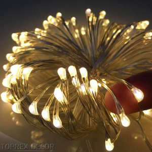 Prix Fil <span class=keywords><strong>De</strong></span> Cuivre Guirlande Lumineuse Led Guirlande Lumineuse Décoration <span class=keywords><strong>De</strong></span> Noël Lumières <span class=keywords><strong>De</strong></span> Mariage Pour L'extérieur - Product Image 5