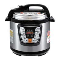 Olla a presión de 1000W, olla a presión eléctrica, olla de cocina programable, OEM aluminio, acero inoxidable, hogar, 220V, 110V