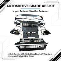 Kit de remplacement complet de la calandre avant, norme OEM pour la réparation et l'amélioration de la carrosserie automobile, compatible avec Taos et Atlas