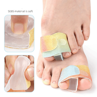 Attelle orthopédique correctrice pour hallux valgus, séparateur d'orteils, coussinet en gel, soulagement de la douleur, support et protection