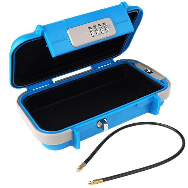 Customized Logo Portable Key Security Box 4 Digit Combination ABS Safes Key Protection Key Box