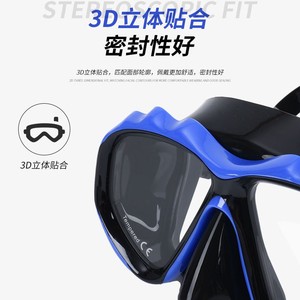 Máscara de Snorkel Asy con Visión Panorámica de 180 Grados, Antivaho, Gafas de Buceo para Adultos - Product Image 4