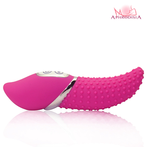Aphrodisia Eccellente Vibratore Linguale in Silicone ABS Impermeabile a 7 Velocità Massaggiatore Personale per <span class=keywords><strong>Donne</strong></span> - Product Image 5