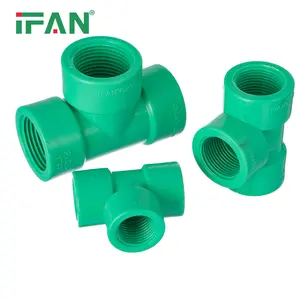 IFAN fabrika kaynağı UPVC donanım aksesuarları PVC sıhhi tesisat armatürleri 1/2-4 "PVC boru bağlayıcı