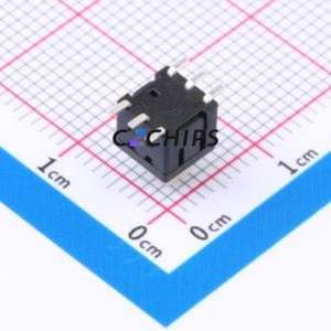 PS-2158S-P Push Button Switch SMD Switch Double Pole Double Throw Self-Locking Square Button Vertical Mount - Product Image 2