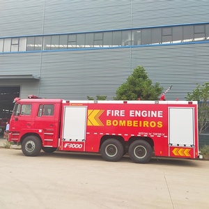 Nuevo Camión de Bomberos de Rescate Pesado Shacman 6x4 con Chasis Diésel, Tanque de Agua de 12000L y Espuma - Product Image 5