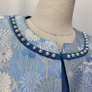 Vestido Casual de Gasa para Mujer, Talla Grande, Corte Lápiz, con Diamantes, Servicio ODM - Product Image 3